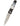 Tesoro Damasteel Button Lock 3½" — White Mammoth Tusk / Black Cerakote — Down