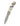 3" Lockback 110-Layer Stainless Damascus – White Mammoth Tusk — open, blade down