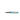 Tesoro Damasteel Button Lock 3½" — Mother-of-Pearl, Turquoise / Turquoise Cerakote — Front
