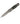 Tesoro Damasteel Button Lock – Munio Meteorite with Lab Diamond Thumb Stud — open, blade down