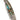 Polychrome Kingman Turquoise - El Rey Damascus Button Lock, closed