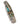 Polychrome Kingman Turquoise - El Rey Damascus Button Lock, closed