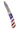 Titanium Patriotic 3" Damascus Lockback Knife, open