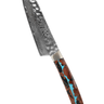 Vein Turquoise Collection 5" Santoku Knife, vein turquoise handle
