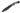El Rey Feather Damascus Button Lock – Mammoth Tusk — open, blade down