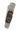 Tesoro Button Lock 3½" — Black Buffalo (GE01-BLK-BUFFALO) — Closed