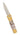 Tesoro Button Lock 3½" — Peruvian Opal / Gold Cerakote — Open