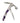 Waiter's Knife — Purple Dahlia — Open