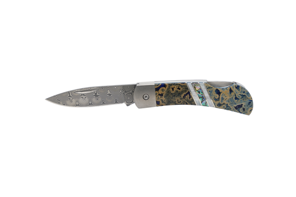 Titanium 3" Lock Back Gemstone Collection