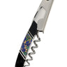 Stainless Steel Wine Opener – Azurite with Jet — closed