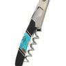 Waiter's Knife — Jet, Kingman Turquoise #2 — Closed