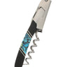 Waiter's Knife — Jet, Kingman Turquoise #3 — Closed