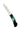 3" Lockback 440C Stainless Steel – Malachite with Jet — open