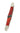 Two-Blade Tuxedo Knife – Red Coral with Jet — closed