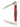 Two-Blade Tuxedo Knife – Red Coral with Jet — open