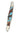 Two-Blade Tuxedo Knife – Turquoise, Lava Rock & Bronze with Jet — closed