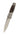 Tesoro - Woolly Mammoth Bone 3 1/2" Button Lock Knife, open, blade down
