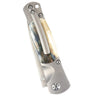 Tesoro - Woolly Mammoth Tusk 3 1/2" Button Lock Knife, closed