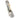 Tesoro - Woolly Mammoth Tusk 3 1/2" Button Lock Knife, closed