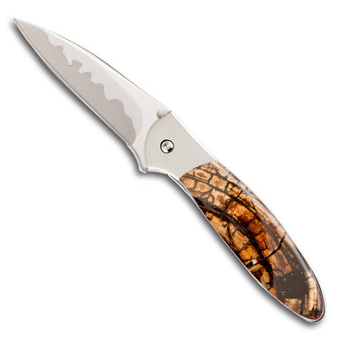 Woolly Mammoth Tusk Collection, Kershaw Leek, open