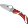 Coral & Mother of Pearl, Spyderco Dragonfly, open