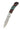 3" Lockback 440C Stainless Steel – Spalted Beech with Malachite — open, blade down