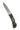 3" Lockback 440C Stainless Steel – Spalted Beech with Malachite — open