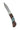 3" Lockback 440C Stainless Steel – Spalted Beech with Turquoise — open