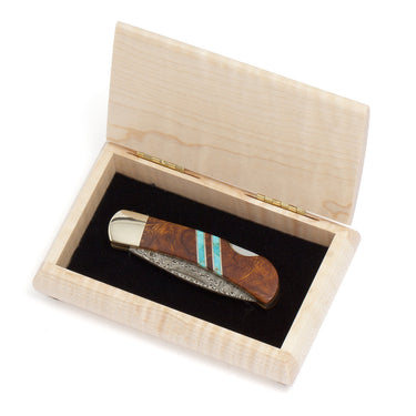 Wood Presentation Box, in its gift box