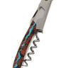 Vein Turquoise Collection Waiter's Knife, closed