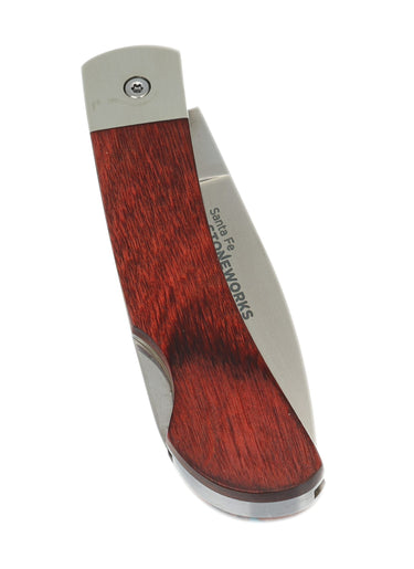 Vein Turquoise Collection 3" Lockback Knife, back