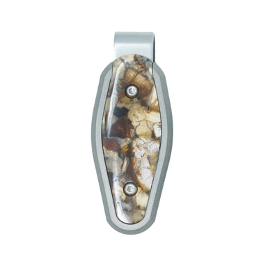 Titanium Money Clip, front
