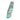 3" Lockback 110-Layer Stainless Damascus – Kingman Turquoise — closed