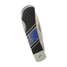 3" Lockback 440C Stainless Steel – Lapis Lazuli with Jet — closed