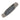El Rey Feather Damascus Button Lock – Black Fossil Coral & Black Diamond Thumb Stud — closed