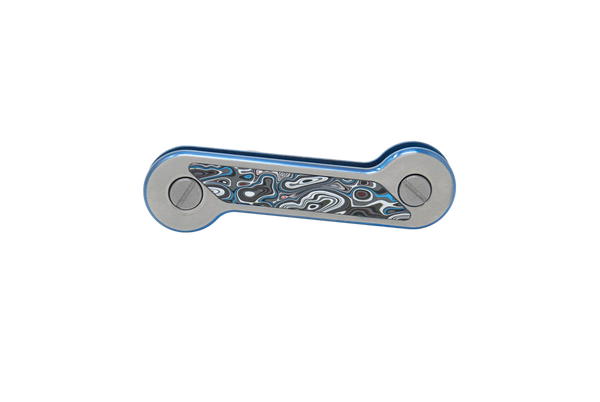 Titanium Key Bar with Fordite