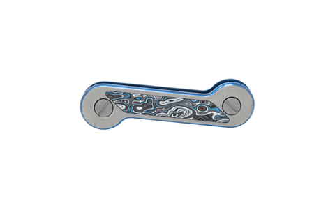 Titanium Key Bar with Fordite