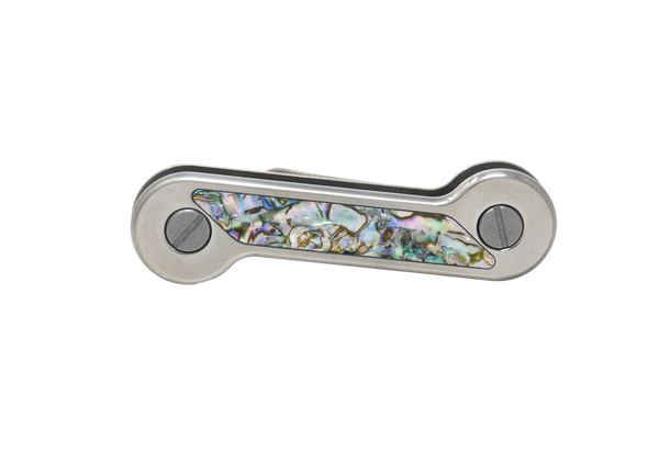 KeyBar- Abalone Select Grade Titanium