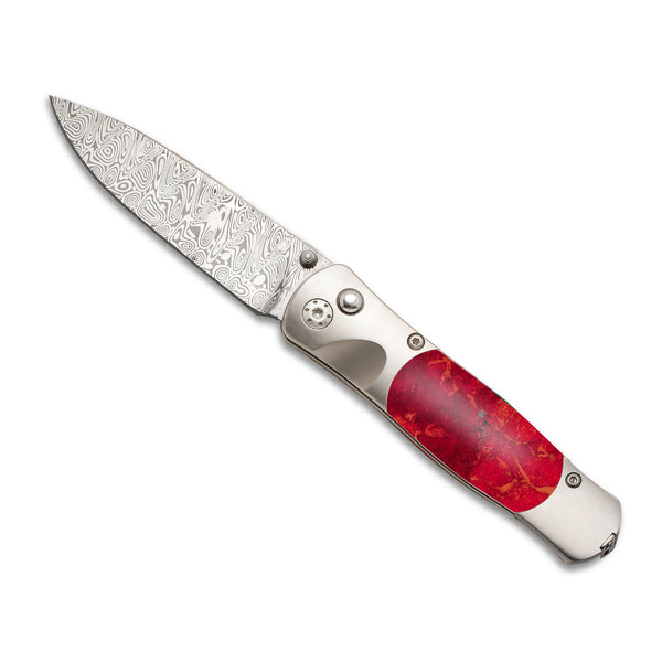 Tesoro Button Lock: Damasteel Jewelry Collection W/Pocket CLip