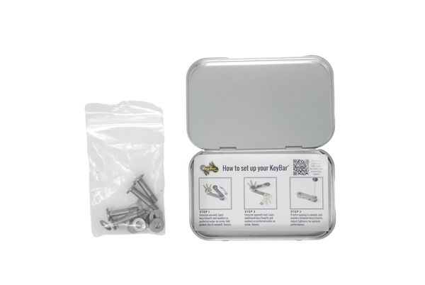 KeyBar- Abalone Select Grade Titanium