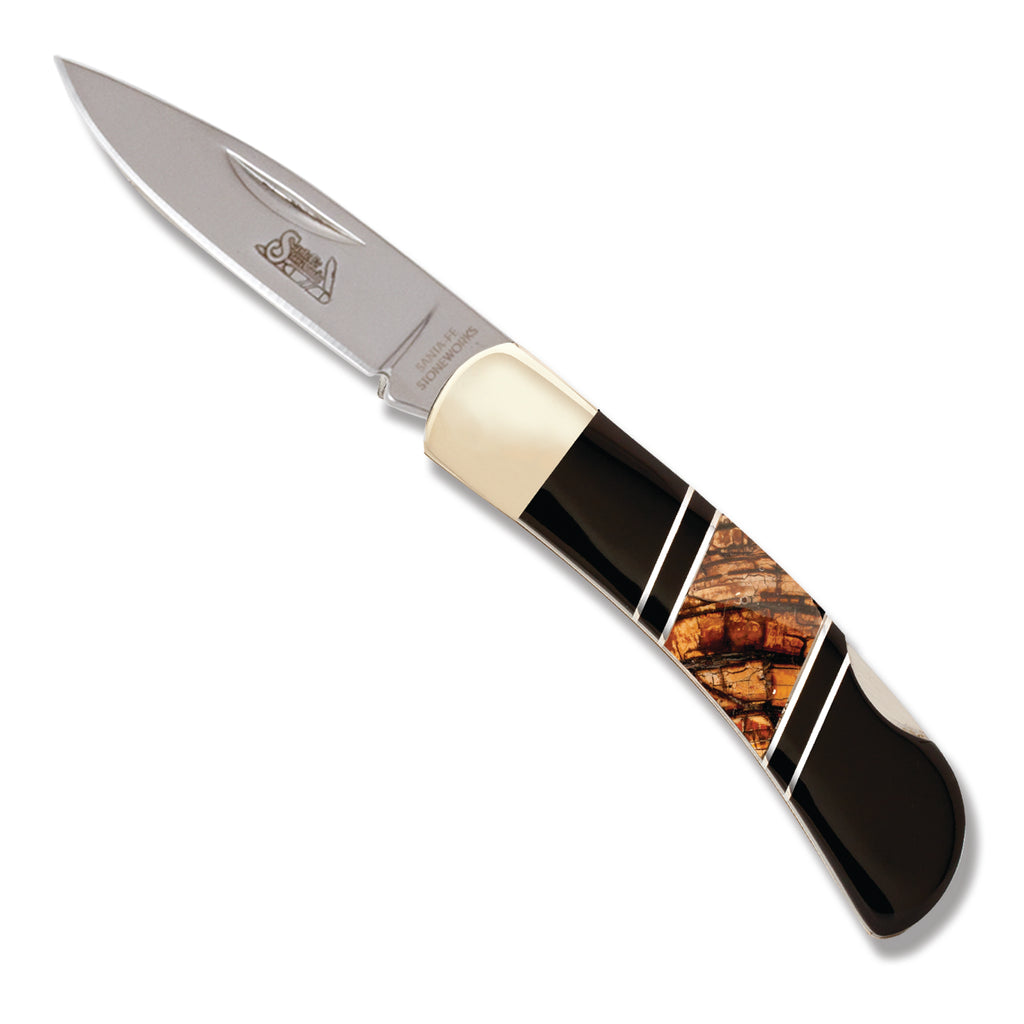 Woolly Mammoth Tusk Jewelry Collection Steel 3" Lockback Knife