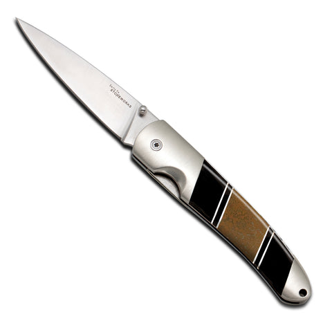 Dinosaur Jewelry Collection 4" Liner Lock Knife with Clip